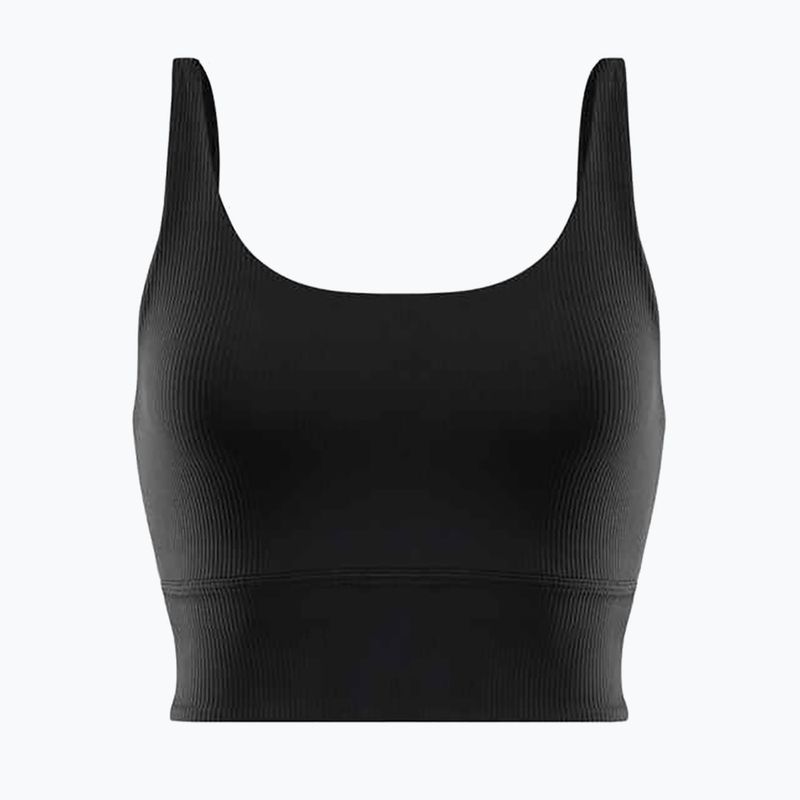 Tréninková podprsenka Nike Zenvy Rib Light Support Longline black/black 10