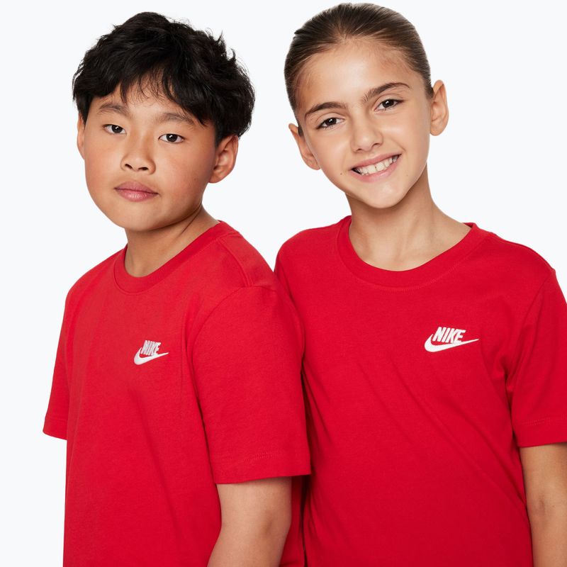 Dětské tričko Nike Sportswear university red 4