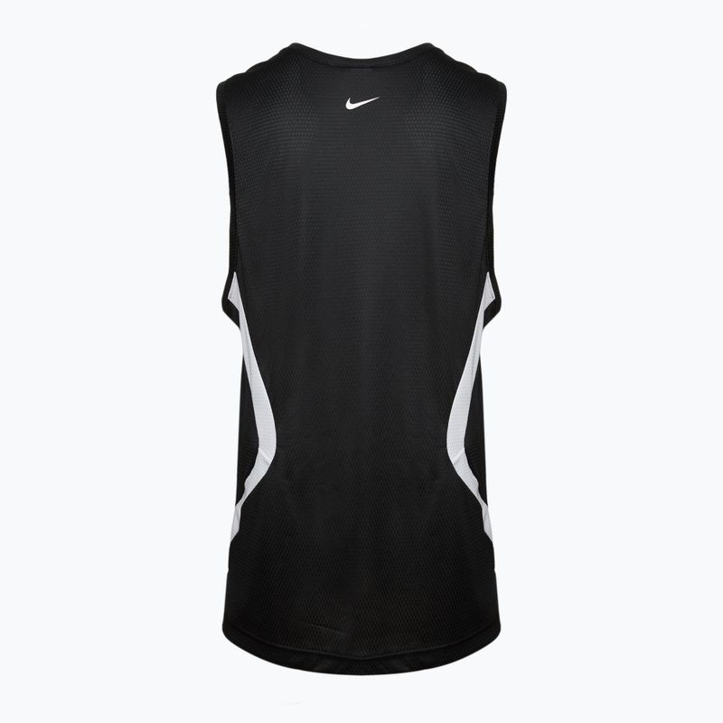 Pánský basketbalový dres Nike Icon Dri-Fit TT black/white/black/white 2