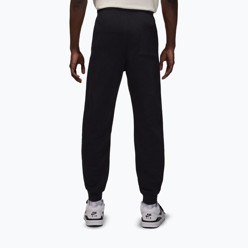 Pánské kalhoty Jordan Brooklyn Fleece black/white 2