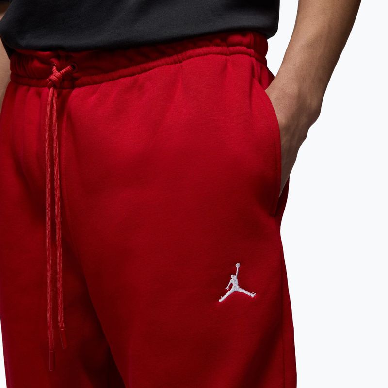 Pánské kalhoty Jordan Brooklyn Fleece gym red/white 4