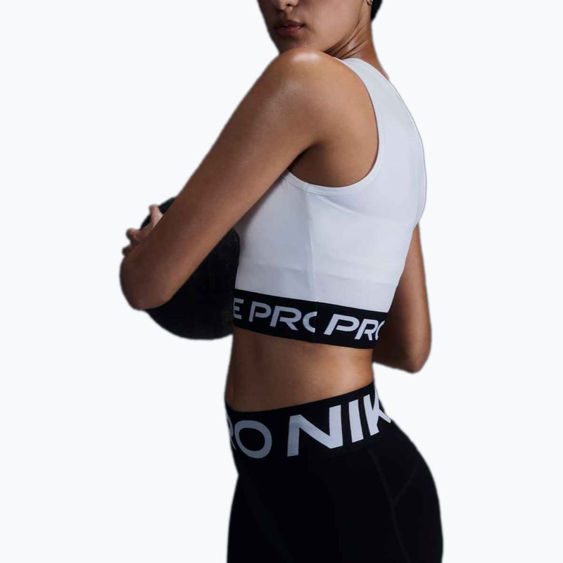 Dámské tréninkové triko Nike Pro Dri-Fit white/black 5