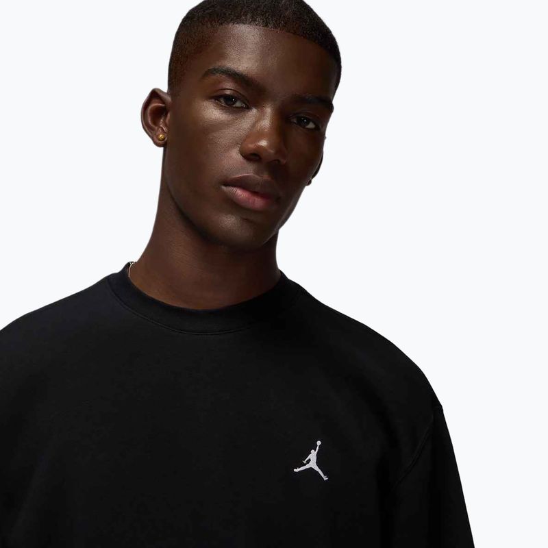 Pánská mikina  Jordan Brooklyn Fleece Crew black/white 4