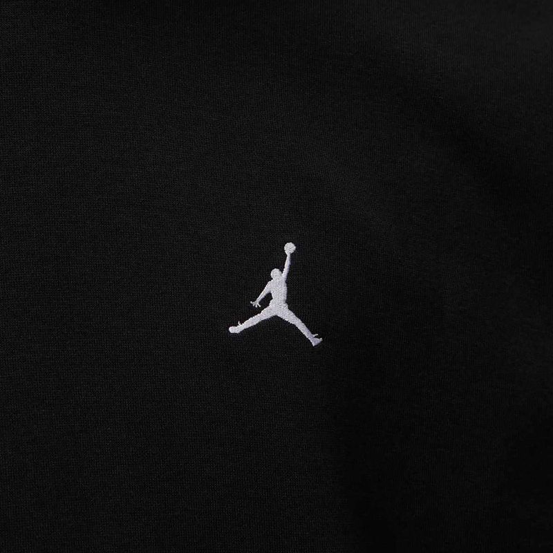Pánská mikina  Jordan Brooklyn Fleece Crew black/white 5