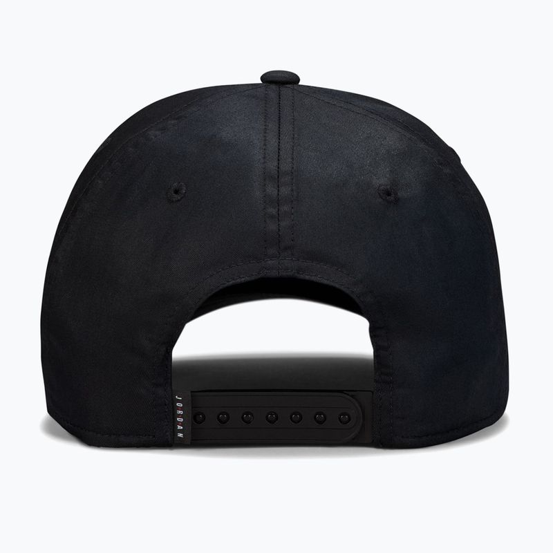 Kšiltovka Nike Jordan Rise Structured Curved-Bill black/white 6