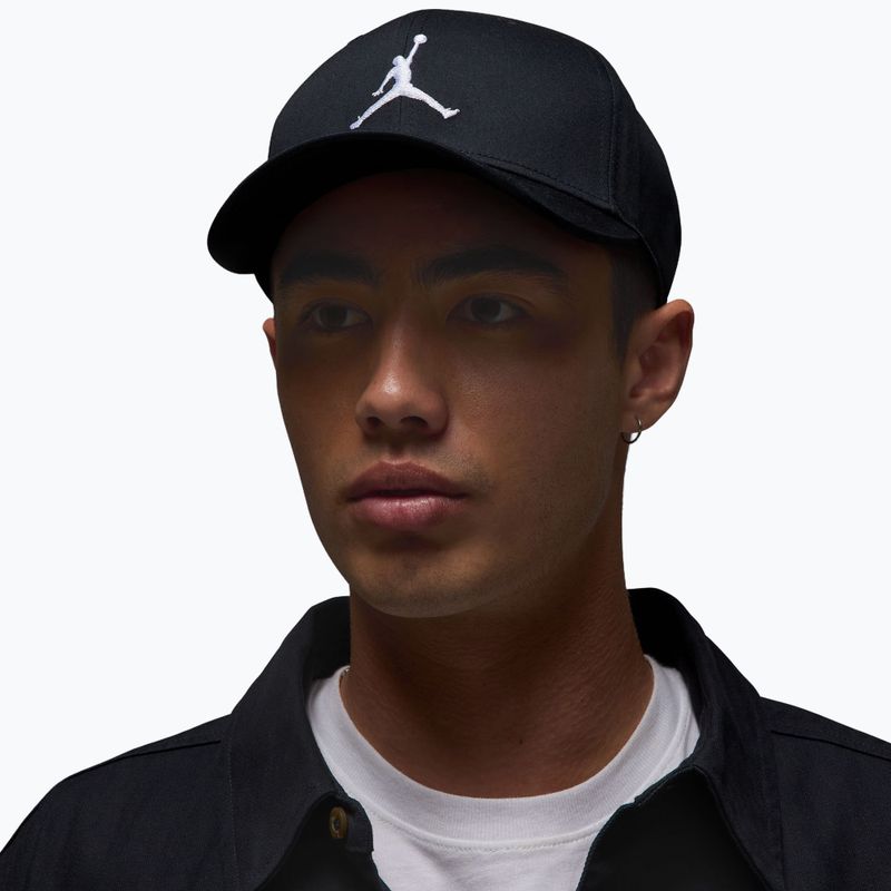 Kšiltovka Nike Jordan Rise Structured Curved-Bill black/white 8