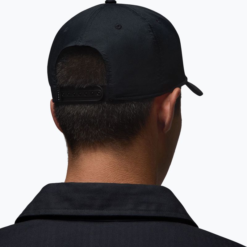 Kšiltovka Nike Jordan Rise Structured Curved-Bill black/white 11