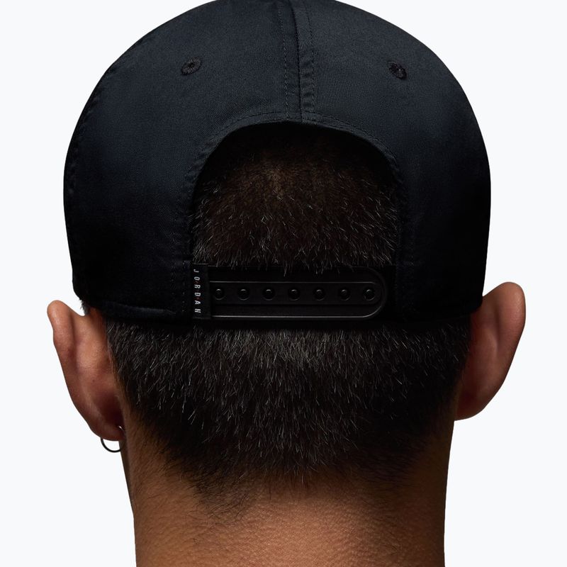 Kšiltovka Nike Jordan Rise Structured Curved-Bill black/white 12