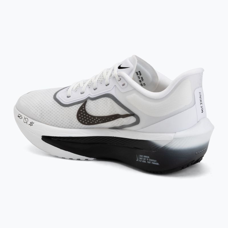 Pánské běžecké boty Nike Zoom Fly 6 white/smoke grey/metallic silver/black 3