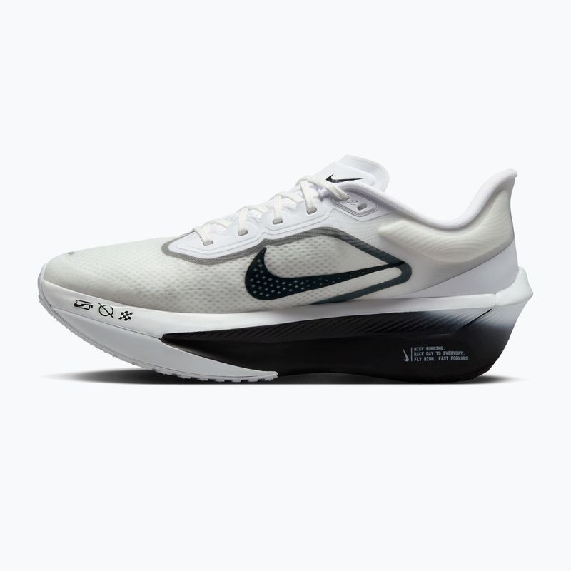 Pánské běžecké boty Nike Zoom Fly 6 white/smoke grey/metallic silver/black 2