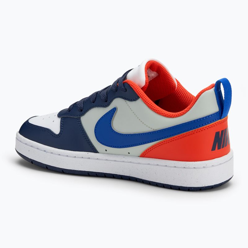 Boty Nike Court Borough Low Recraft midnight navy/hyper royal/team orange 3