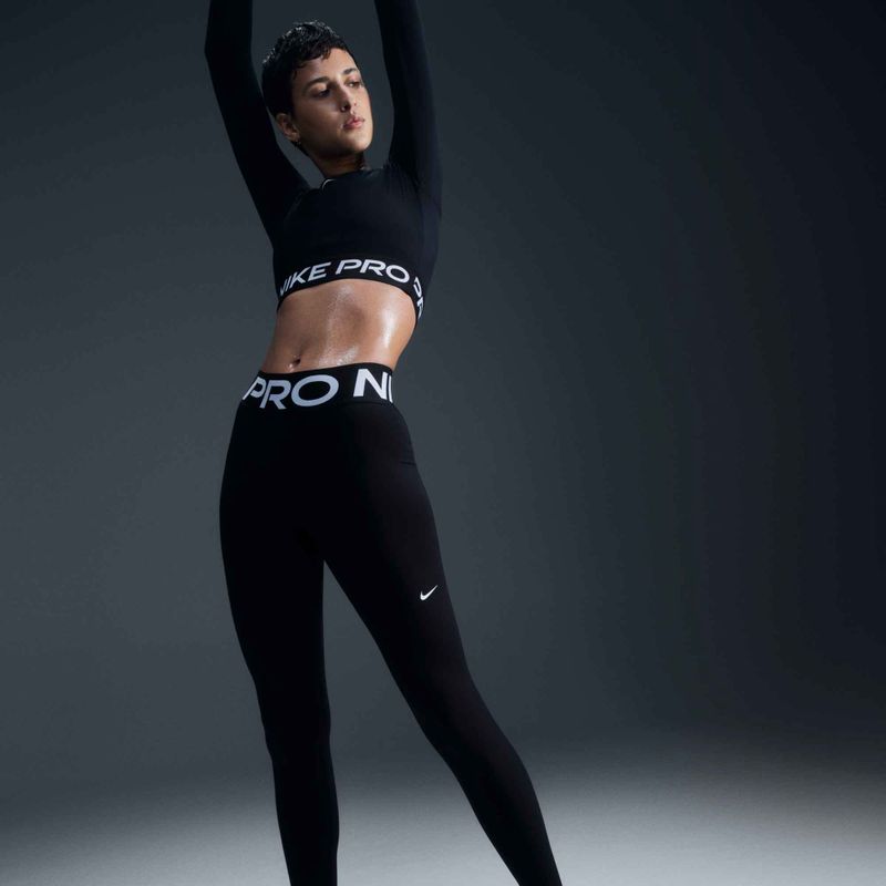 Dámské fitness legíny  Nike Pro Sculpt black/white 7