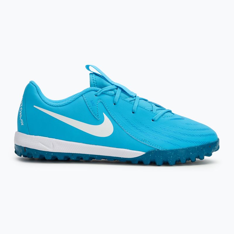 Dětské kopačky Nike Phantom GX II Academy TF blue fury/white 2