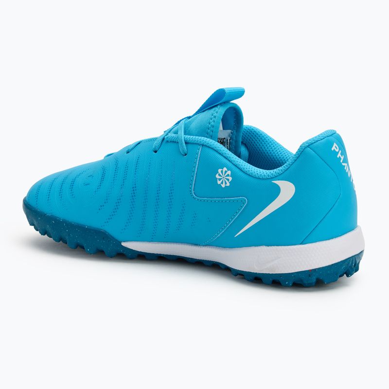 Dětské kopačky Nike Phantom GX II Academy TF blue fury/white 3