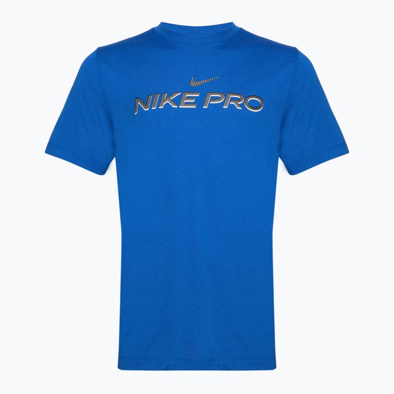 Pánské fitness  tričko Nike Dri-Fit Fitness dame royal