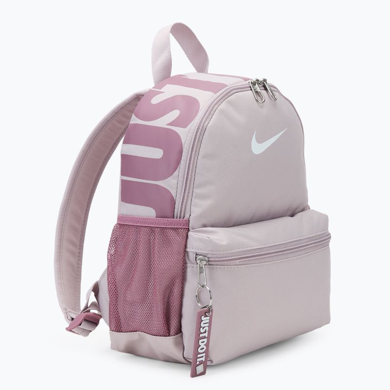 Dětský batoh  Nike Brasilia Just Do It Mini 11 l platinum violet/plum dust/white 2