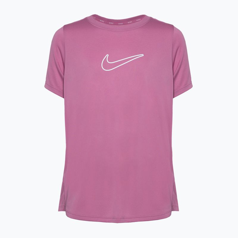 Dětské tričko Nike One Dri-Fit magic flamingo/white