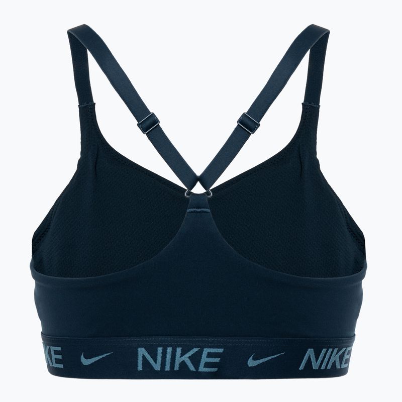 Fitness  podprsenka Nike Dri-Fit Indy Light Support navy 2