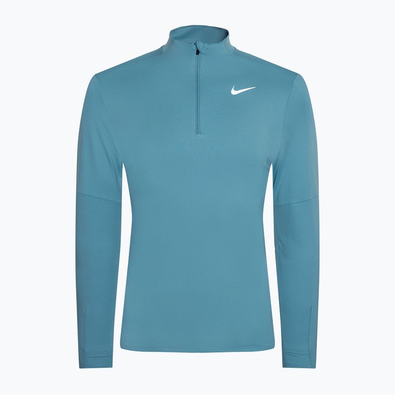 Pánské běžecké tričko Longsleeve Nike Dri-FIT Element 1/2-Zip denim tyquoise 5