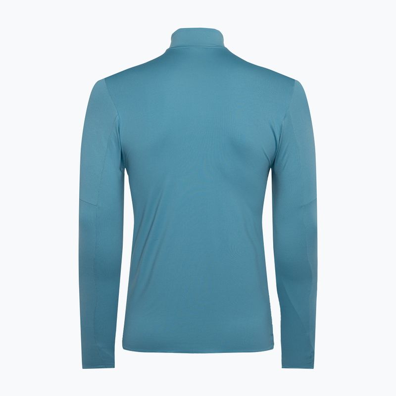 Pánské běžecké tričko Longsleeve Nike Dri-FIT Element 1/2-Zip denim tyquoise 6