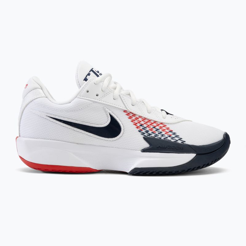 Pánské basketbalové boty Nike G.T. Cut Academy white/sport red/obsidian 2