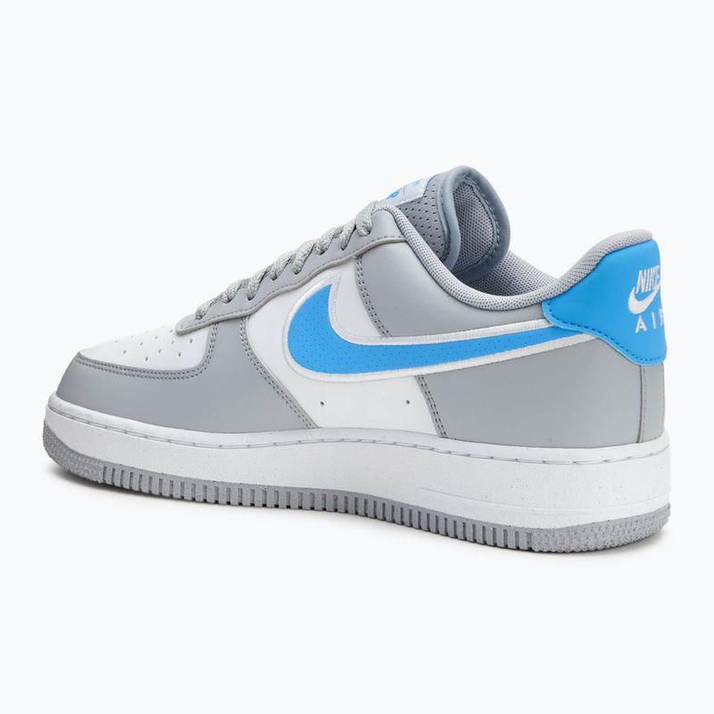 Pánské boty Nike Air Force 1 '07 Next Nature wolf grey / white / university bluebi 3