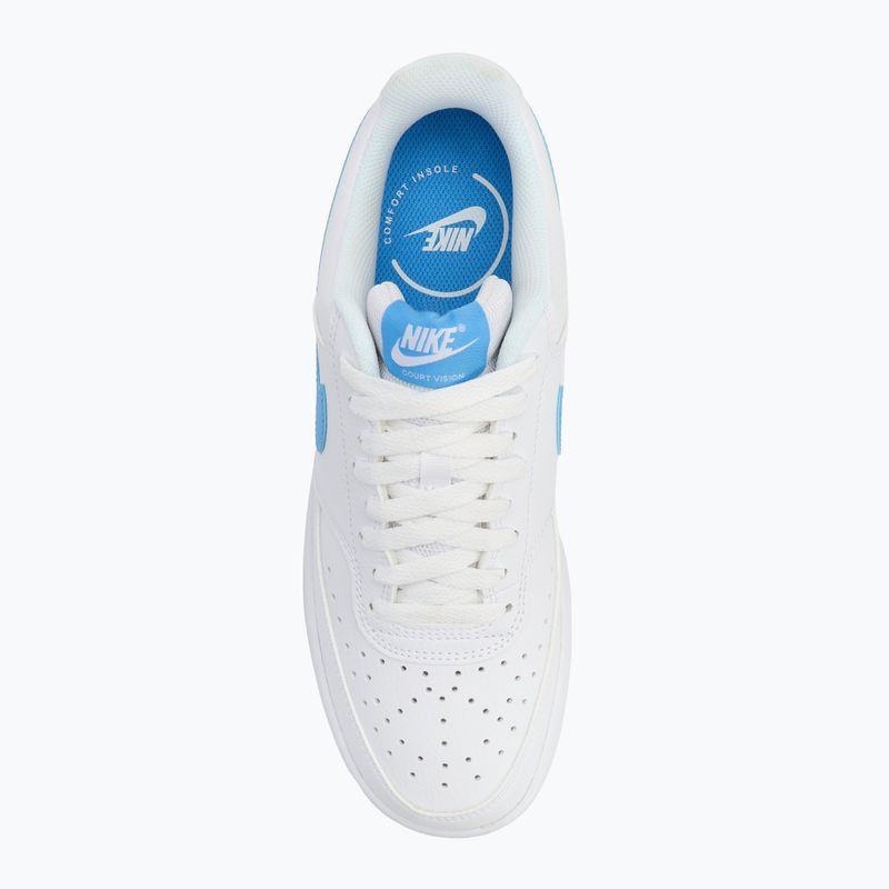 Pánské boty  Nike Court Vision Low white/gum yellow/university blue 5