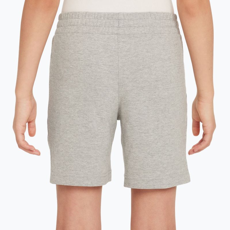 Dětské šortky Nike Sportswear Club 6" dark grey heather/white 5