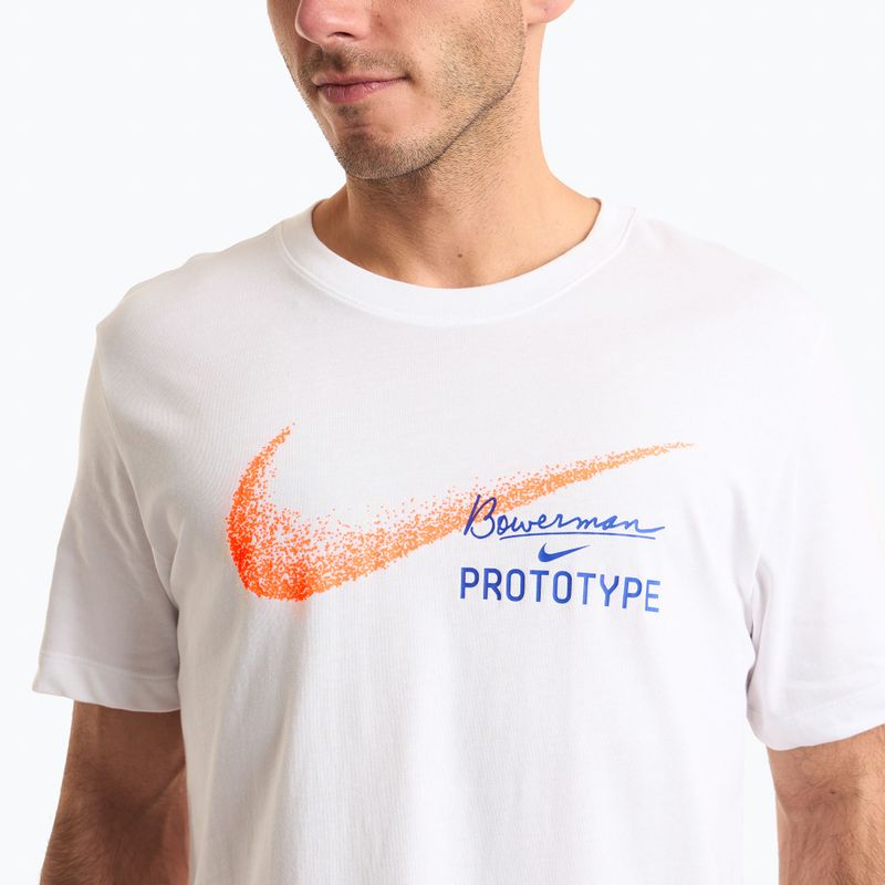 Pánské běžecké tričko Nike Dri-Fit Founders white 3