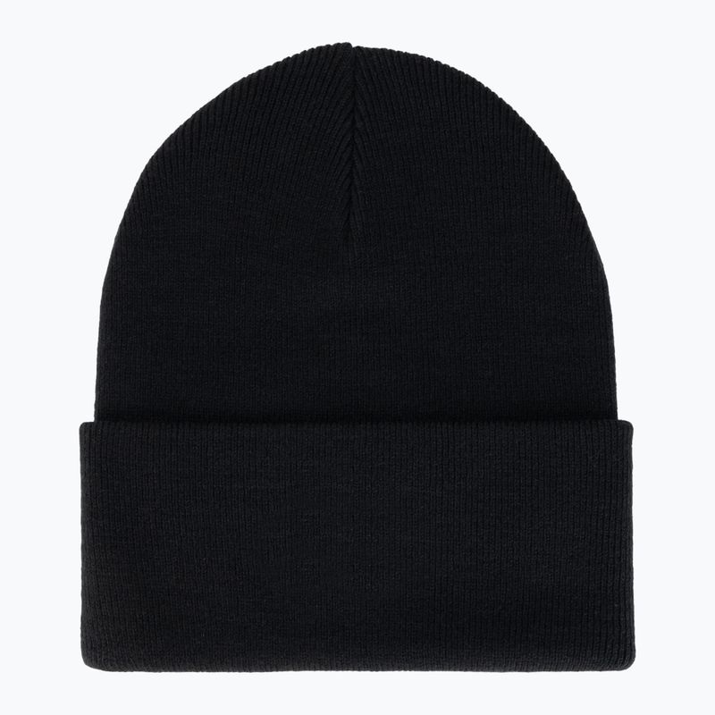 Zimní čepice Nike Peak Swoosh Beanie black/white 2