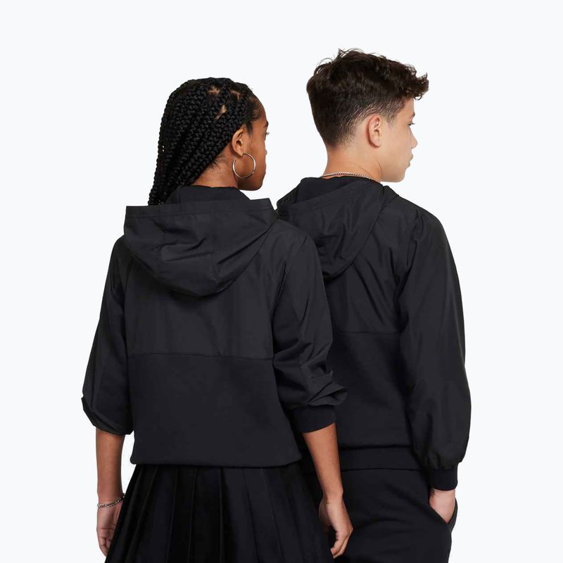 Dětská mikina Nike Sportswear City Utility EasyOn black/black 6