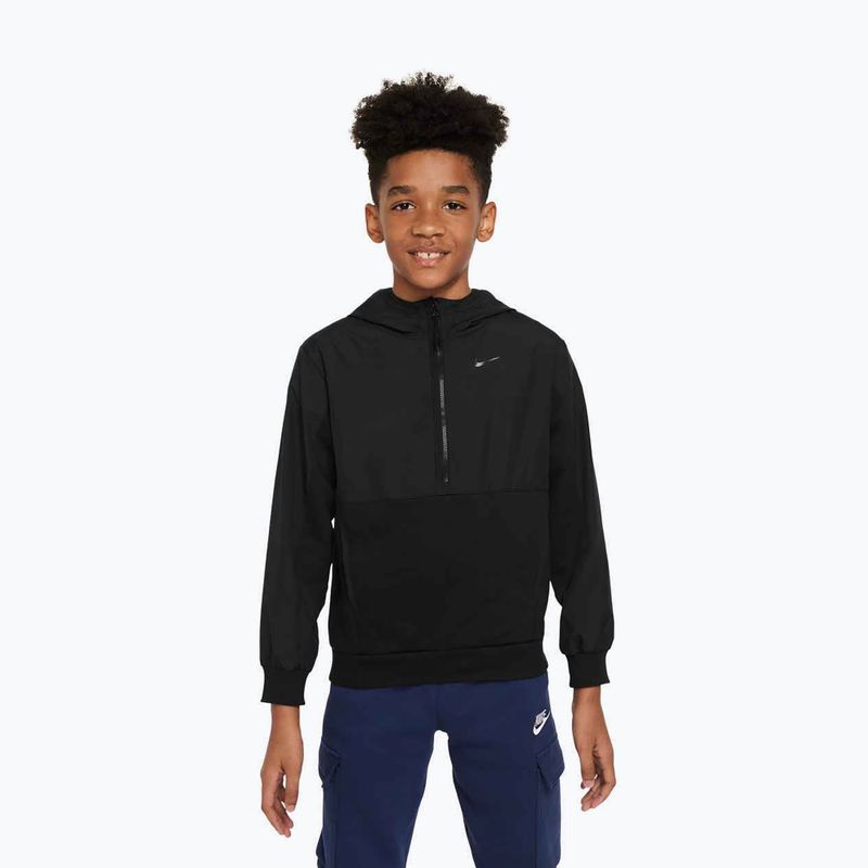 Dětská mikina Nike Sportswear City Utility EasyOn black/black 8