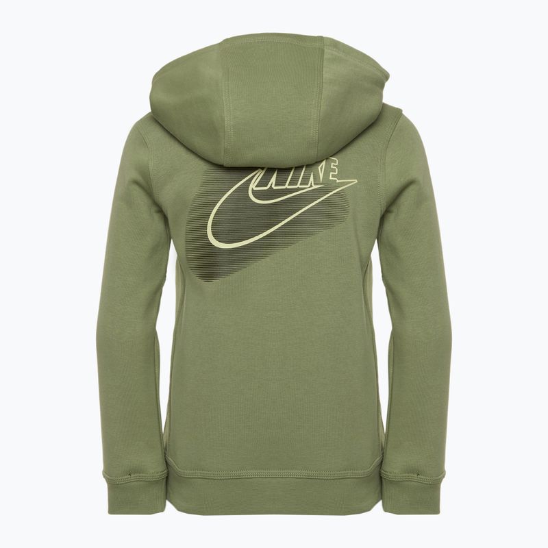 Dětská mikina Nike Sportswear Standard Issue oil green 2