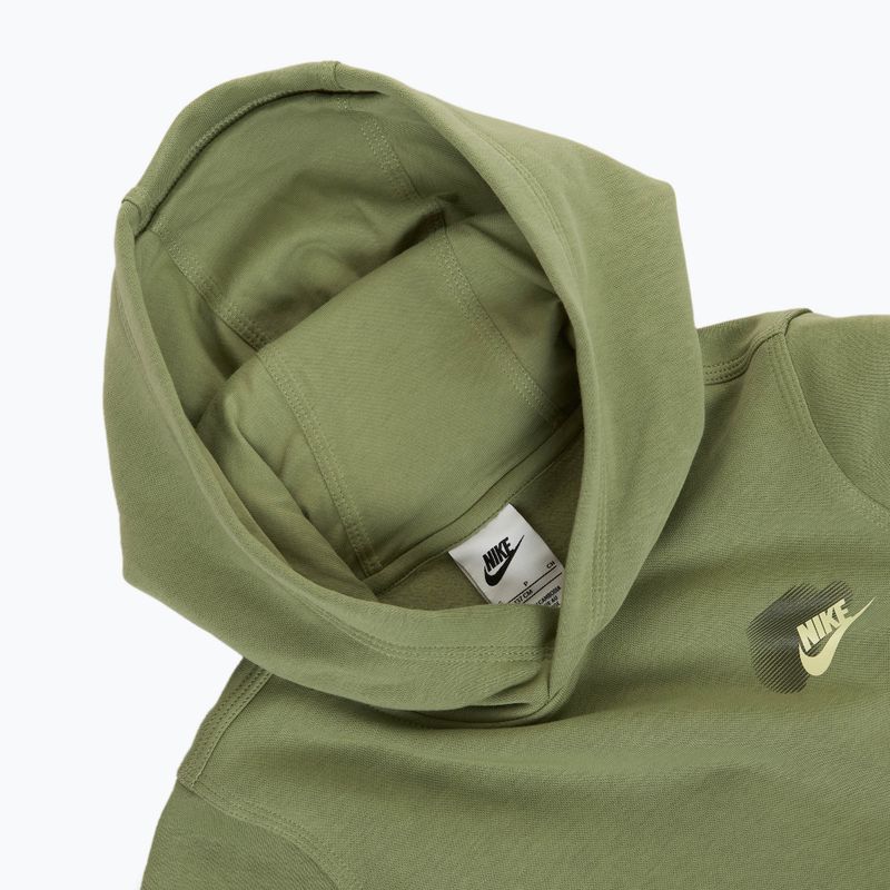 Dětská mikina Nike Sportswear Standard Issue oil green 5
