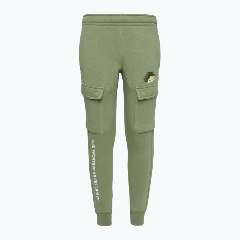 Dětské kalhoty Nike Sportswear Standard Issue Cargo oil green