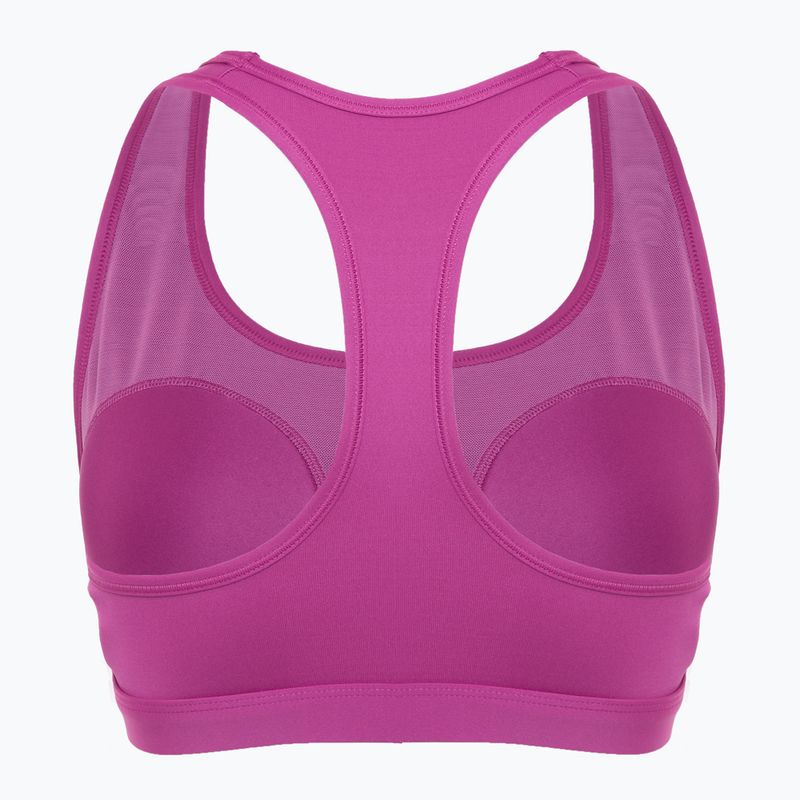 Fitness  podprsenka Nike Swoosh Medium Support hot fuchsia/white 2