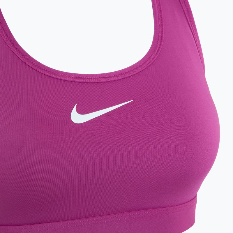 Fitness  podprsenka Nike Swoosh Medium Support hot fuchsia/white 3