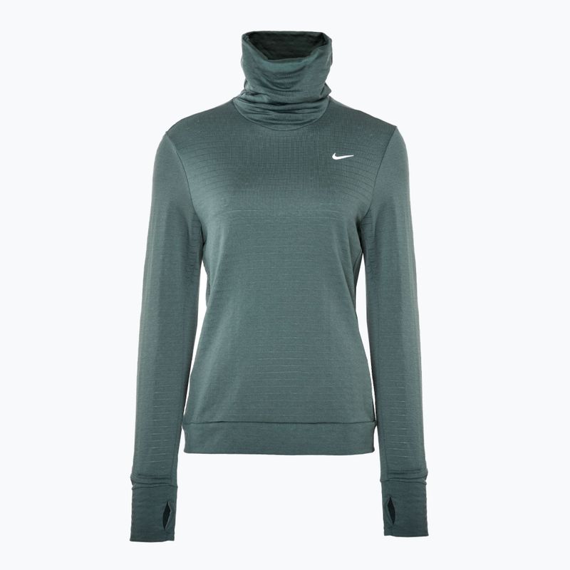 Dámská běžecká mikina Nike Therma-FIT Swift Element vintage green/reflective silver