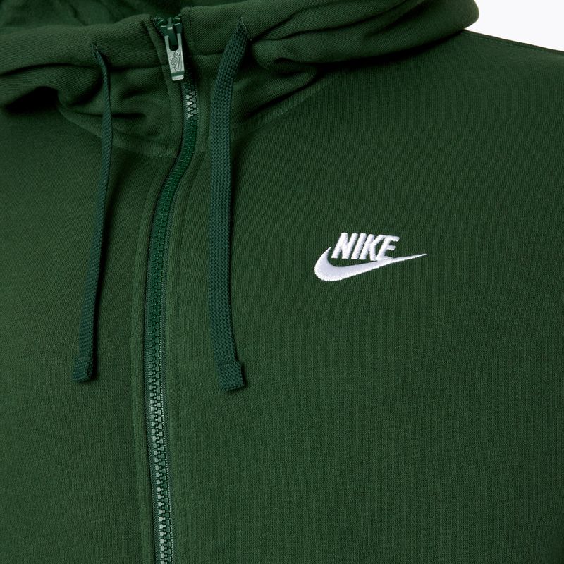 Pánská mikina  Nike Sportswear Club Fleece fir/fir/white 3