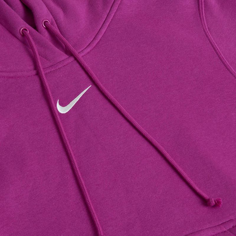Dámská mikina Nike Sportswear Phoenix Fleece hot fuchsia / sail 3