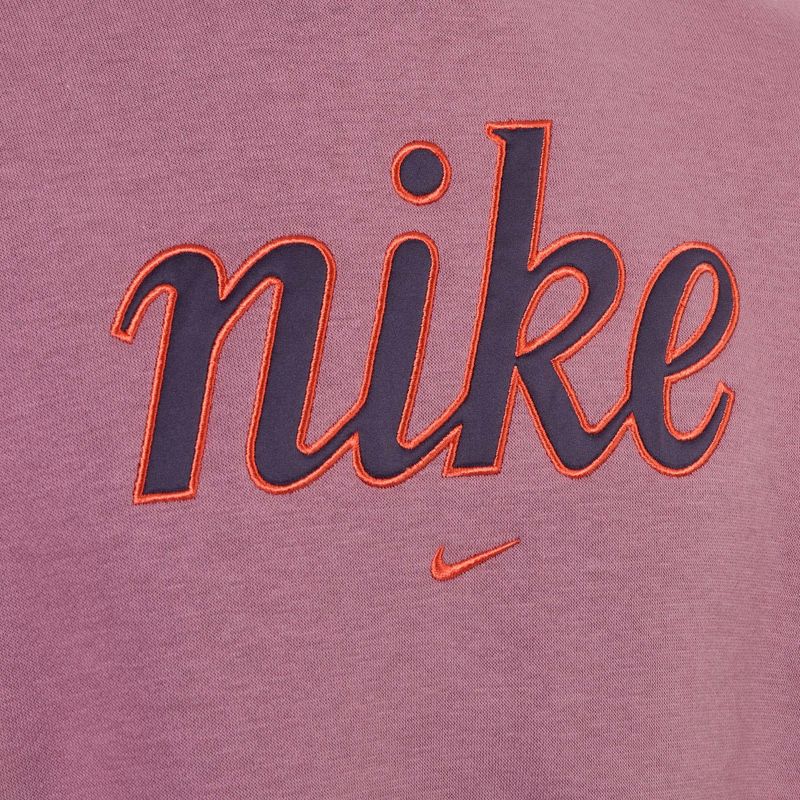 Dětská mikina Nike Sportswear Club Fleece plum dust/light wild mango 3