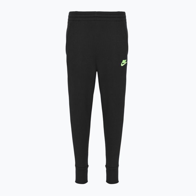 Dětské kalhoty Nike Sportswear Club Fleece black / volt