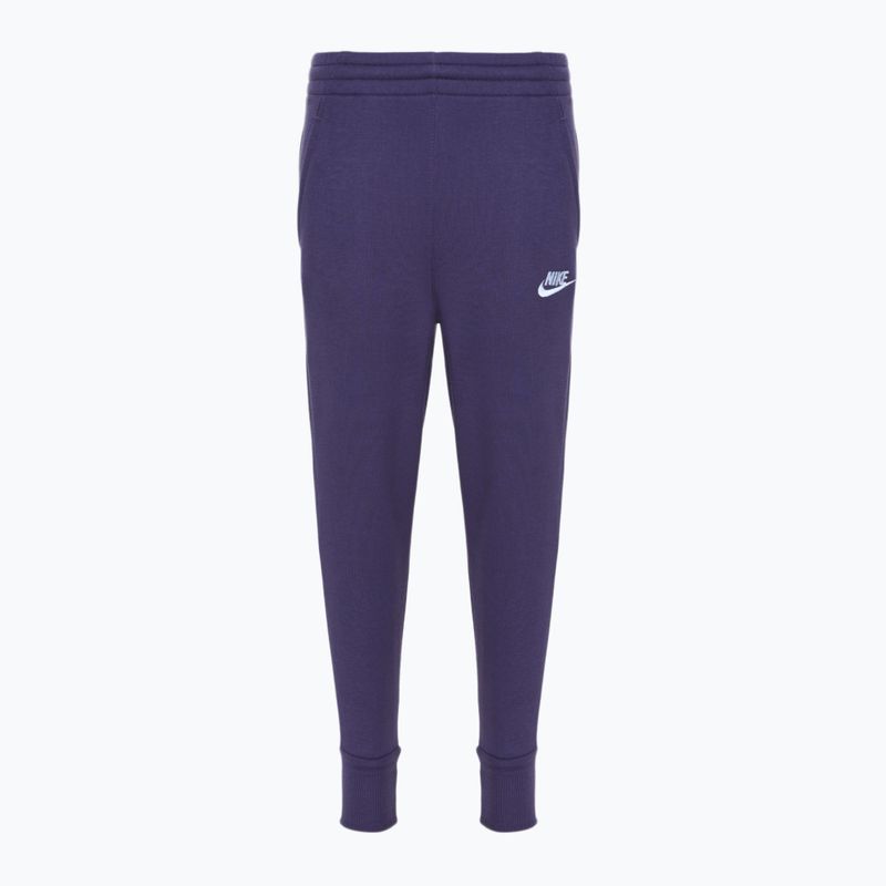 Dětské kalhoty Nike Sportswear Club Fleece dark raisin / dark raisin / white