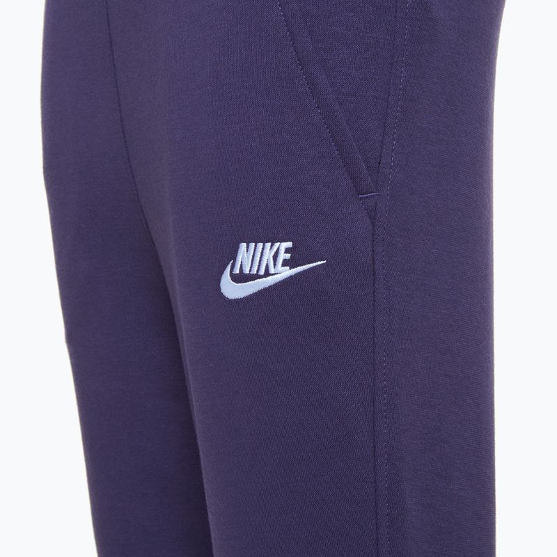 Dětské kalhoty Nike Sportswear Club Fleece dark raisin / dark raisin / white 3