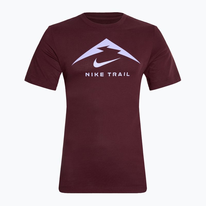 Pánské běžecké tričko Nike Dri-Fit UV burgundy crush