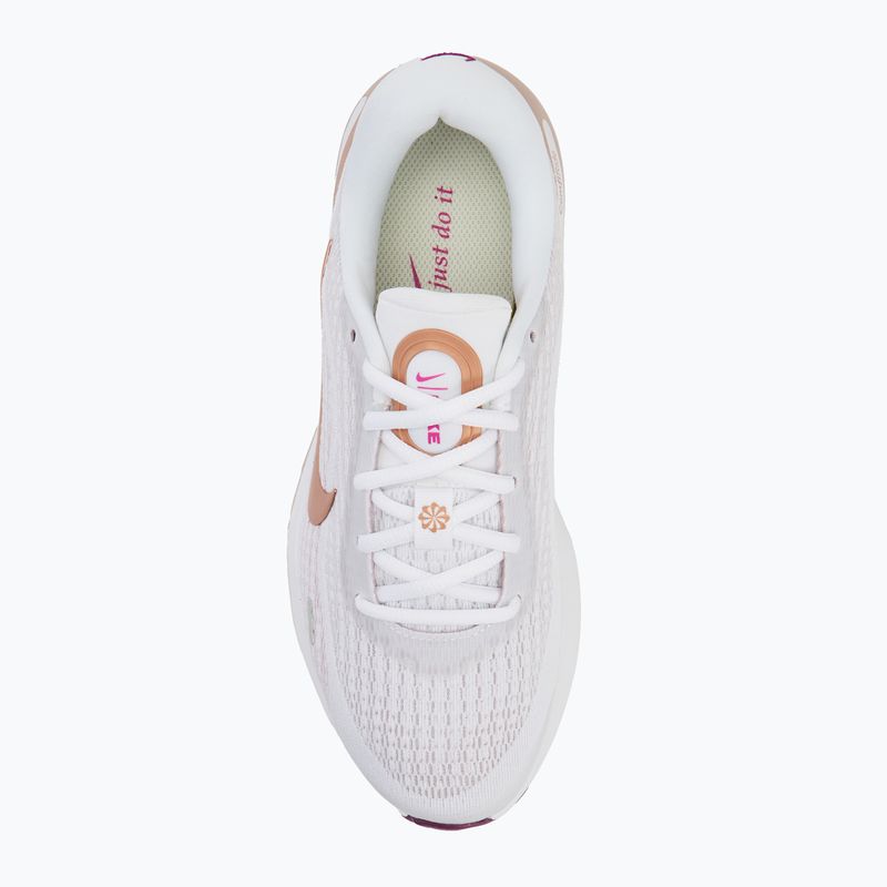 Dámské běžecké boty Nike Journey Run white/hot fuchsia/ platinumviolet/ metallicredbronze 5