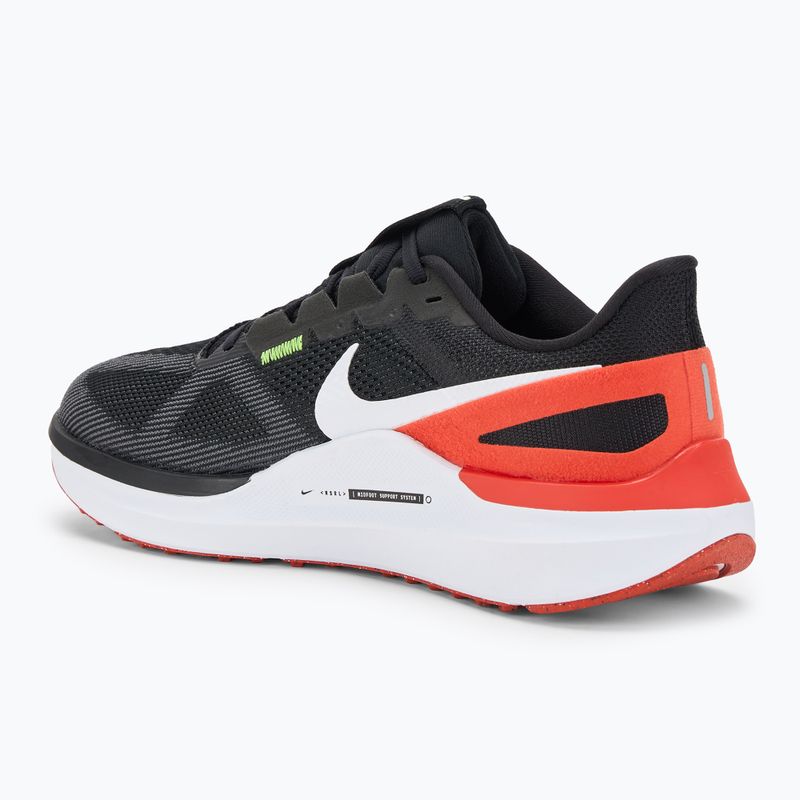 Pánské běžecké boty Nike Structure 25 black/white/picante red 3