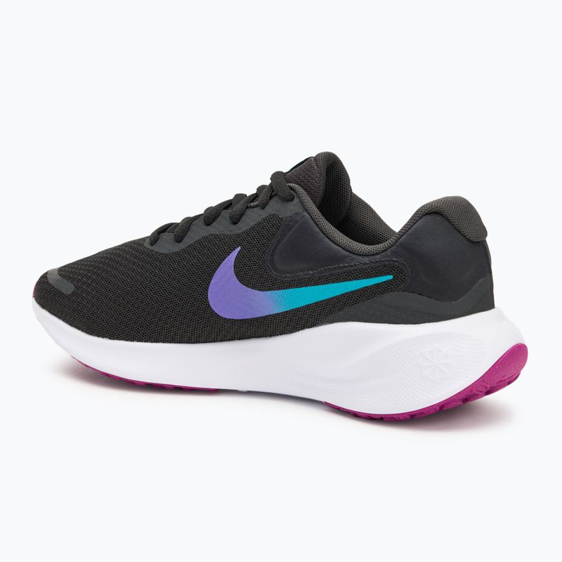 Dámské běžecké boty Nike Revolution 7 dark smoke grey/hyper violet/white/dusty cactus 3