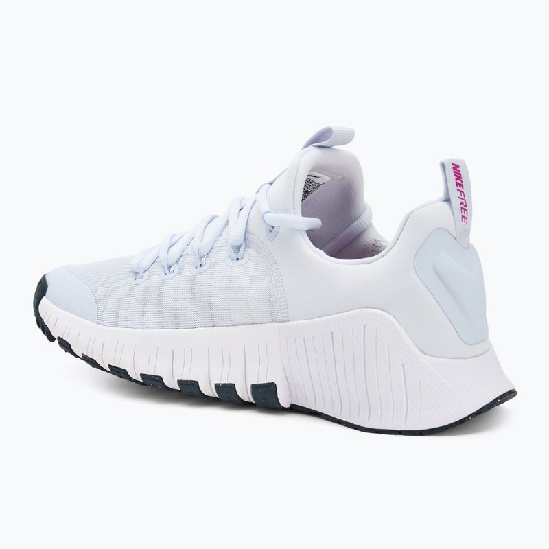 Dámské tréninkové boty Nike Free Metcon 6 grey / armory navy / hot fuchsia  3