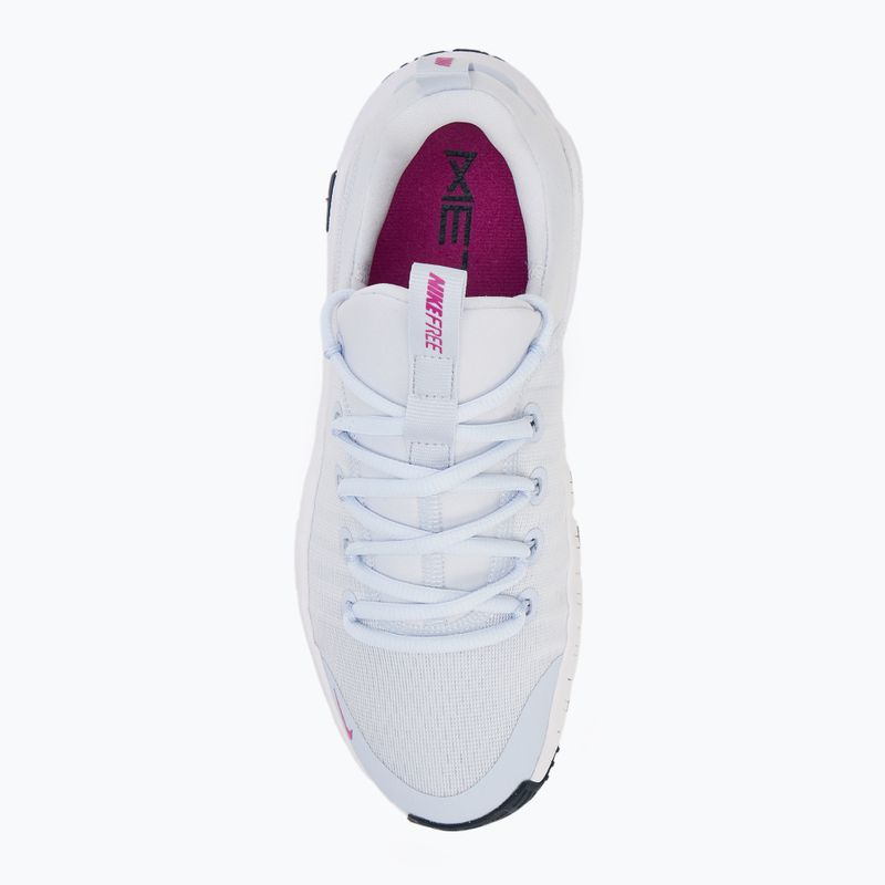Dámské tréninkové boty Nike Free Metcon 6 grey / armory navy / hot fuchsia  5